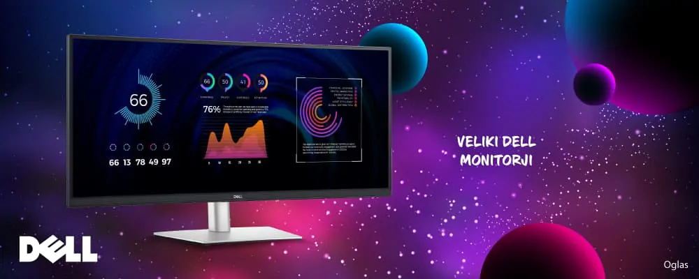 Dell monitorji - oddelek