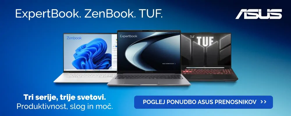 Asus prenosniki - oddelek