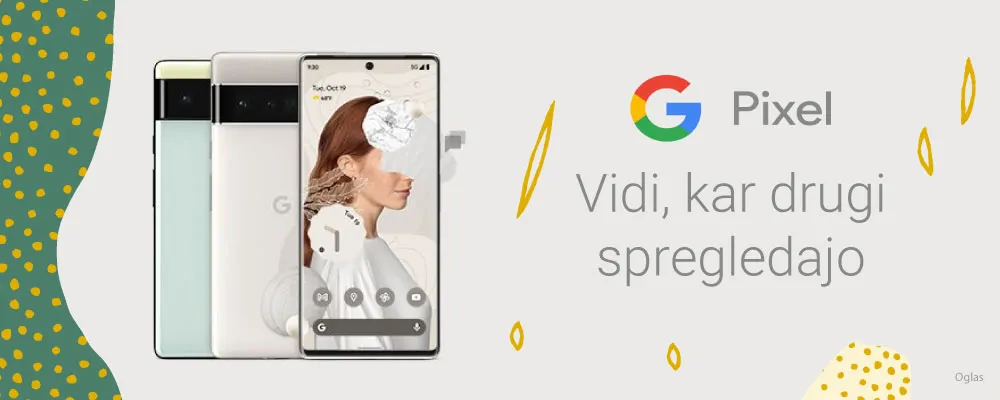 google pixel - oddelek