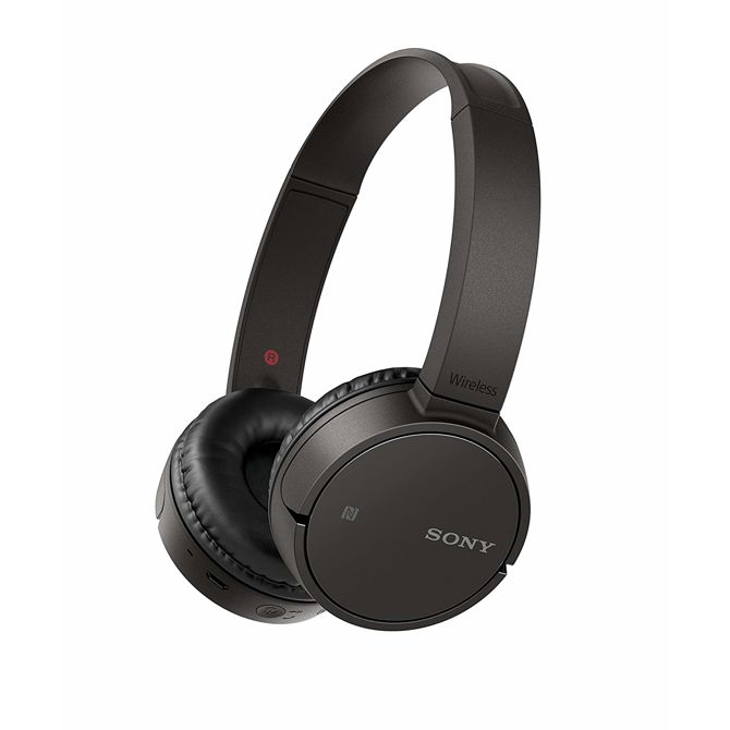 Brezžične bluetooth NFC slušalke SONY WHCH500B črne