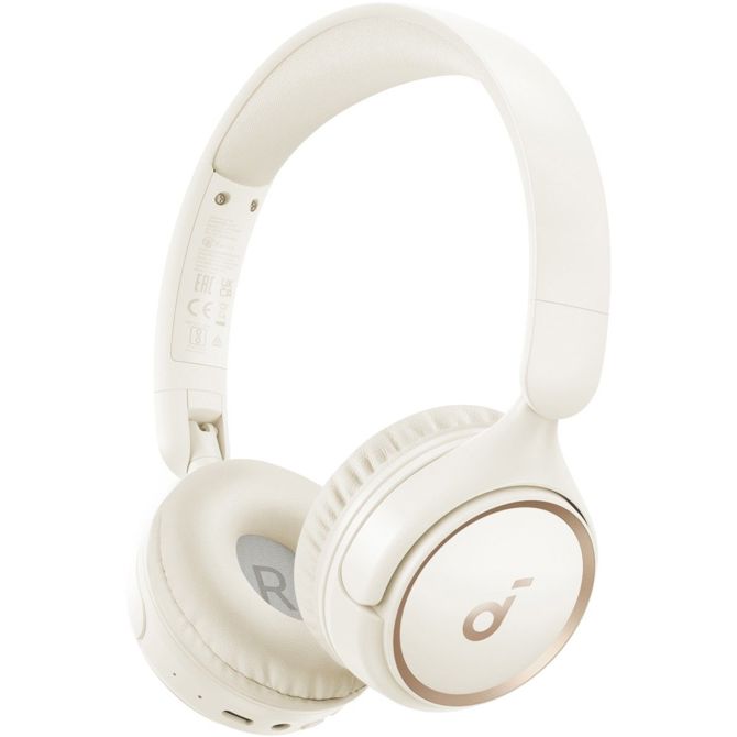 Brezžične slušalke Anker Soundcore H30i over-ear BT slušalke bele