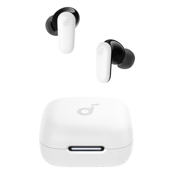Slušalke Anker Soundcore P30i  bele barve