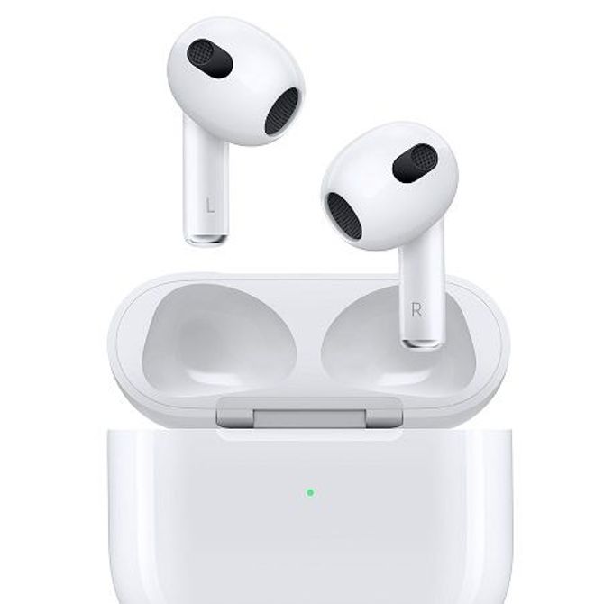 Brezžične slušalke Apple AirPods, 3. generacija, s polnilnim etuijem, bele