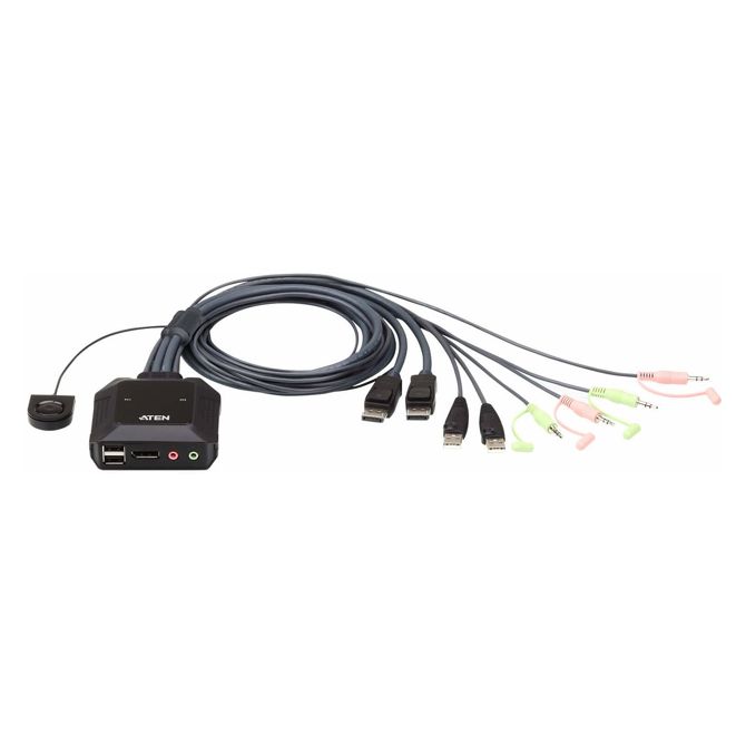 ATEN CS22DP 2-portno USB DisplayPort KVM stikalo