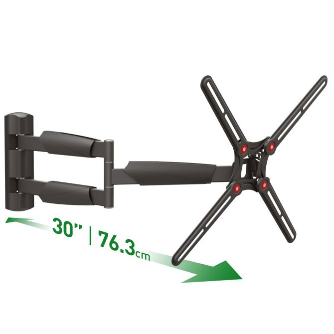 Stenski nosilec za raven ali ukrivljen televizor Barkan BM343XL, do 165 cm (65)