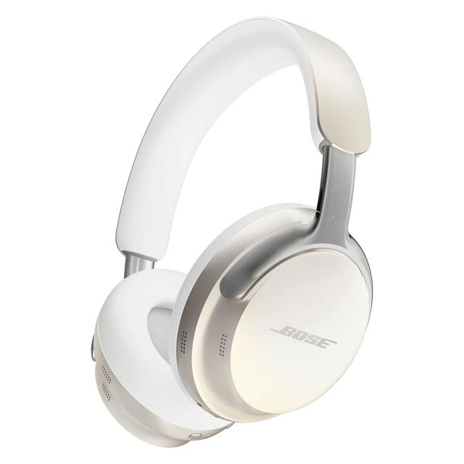 Slušalka Bose QuietComfort Ultra bela diamantna, aktivno zatiranje šuma, potopitveni/prostorski zvok, do 18 h avtonomije, Bluetooth, nastavljiv trak