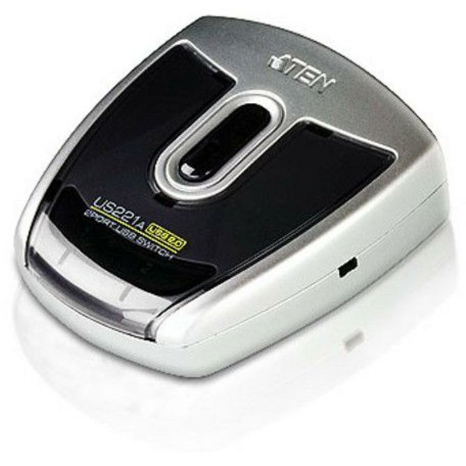 ATEN 2-portno USB periferno stikalo za prenos podatkov USB 2.0