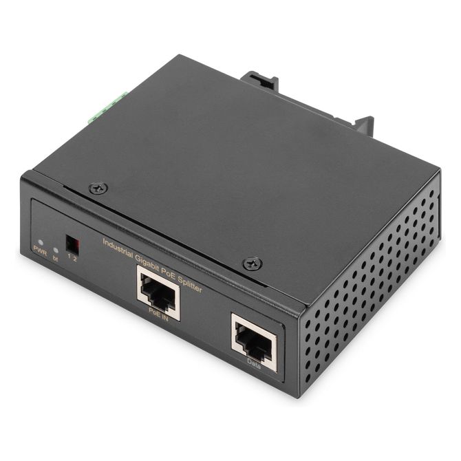 DIGITUS industrijski gigabitni razdelilnik 95W PoE++ 802.3bt