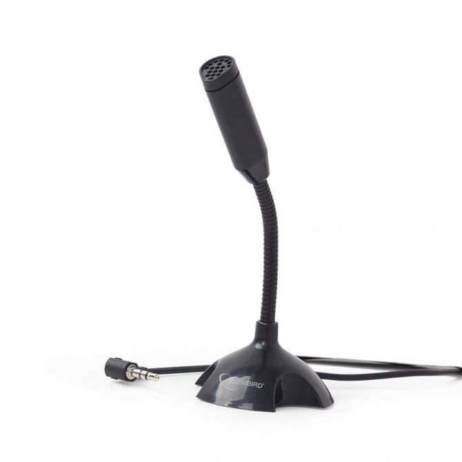 Mikrofon Gembird MIC-D-02, namizni, črn