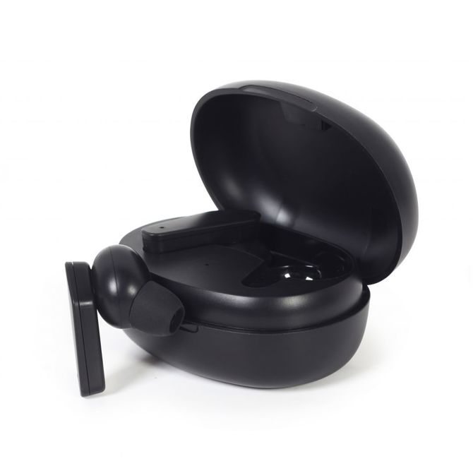 Mobilne slušalke z mikrofonom Gembird TWS-ANC-MMX Active Noise Cancelling BT TWS, črne