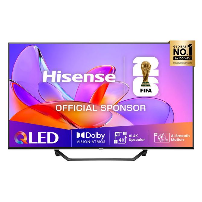 Televizor HISENSE 43A7Q, 108 cm (43), QLED TV, 4K Ultra HD 3840x2160, 4K HDR Immersive, Dolby vision