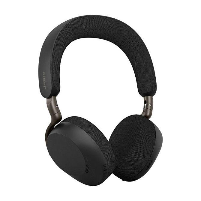 Jabra Evolve3 75 UC + polnilna postaja + povezava 390a črne barve