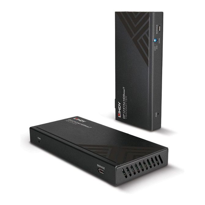 LINDY 150m Cat.6 DisplayPort in USB KVM HDBaseT zunanji IR/RS232