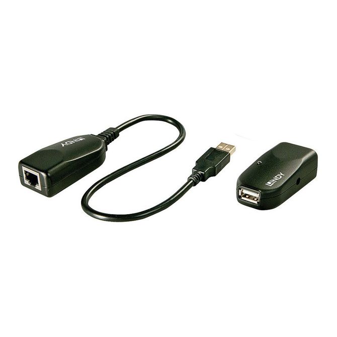 LINDY podaljšek USB 2.0 Cat5 Classic 1 vrata 50 m