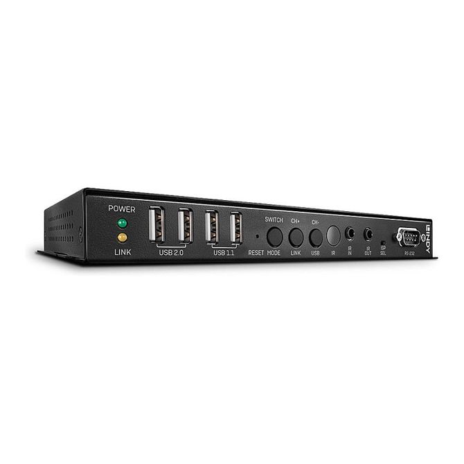 LINDY IP Extender - Sprejemnik 4K HDMI in USB