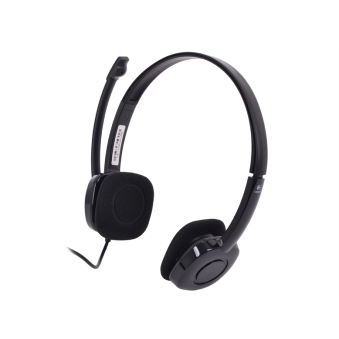 Slušalke Logitech H151 stereo z mikrofonom - črne