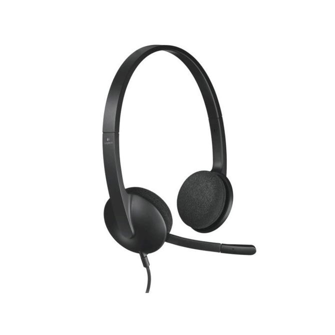 Slušalke z mikrofonom Logitech H340, USB