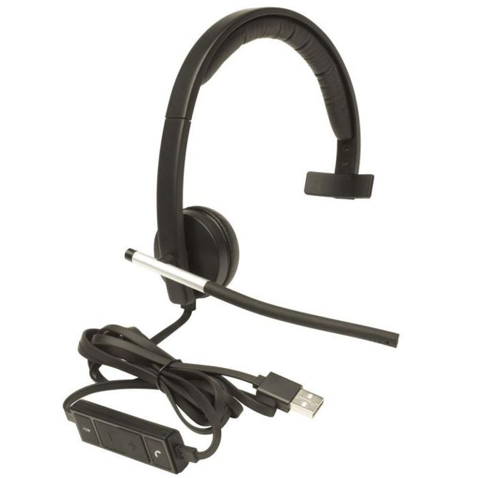 Slušalka  Logitech OEM, H650e, mono, USB