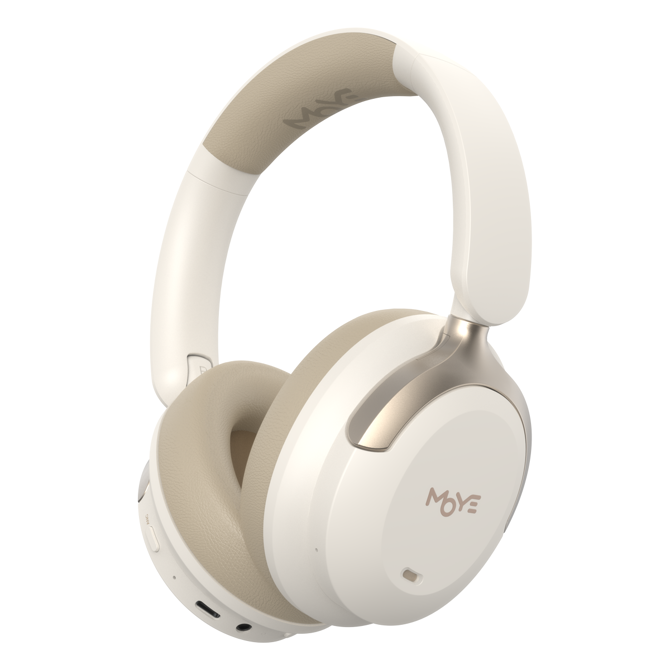 SLUŠALKE MOYE TIMBRE 2 ANC BLUETOOTH  BEŽ