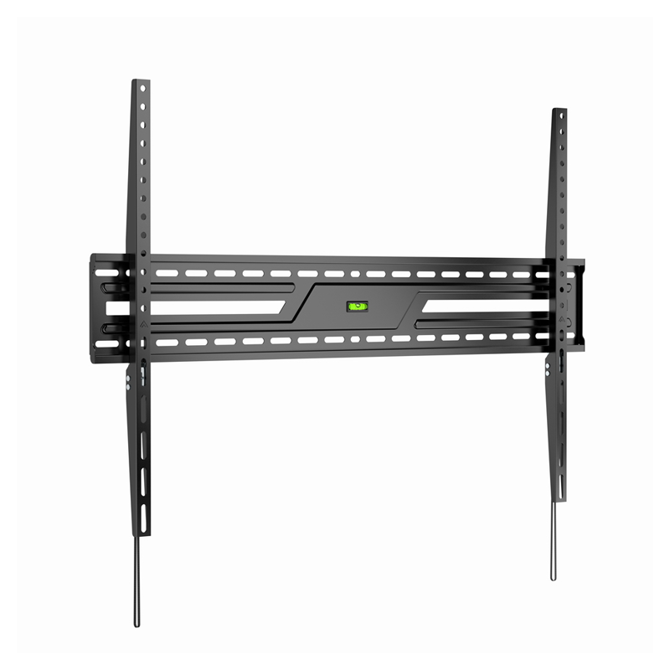 Nosilec za TV Gembird WM-100F-01, 109–254 cm (43–100), jeklen, fiksni, VESA do 900x600, 75 kg nosilnost, črna barva