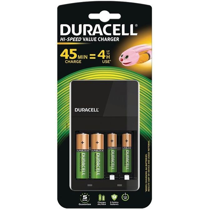 Polnilec Duracell CEF14 N + 2xAA NiMh + 2xAAA2 750mAh NiMh