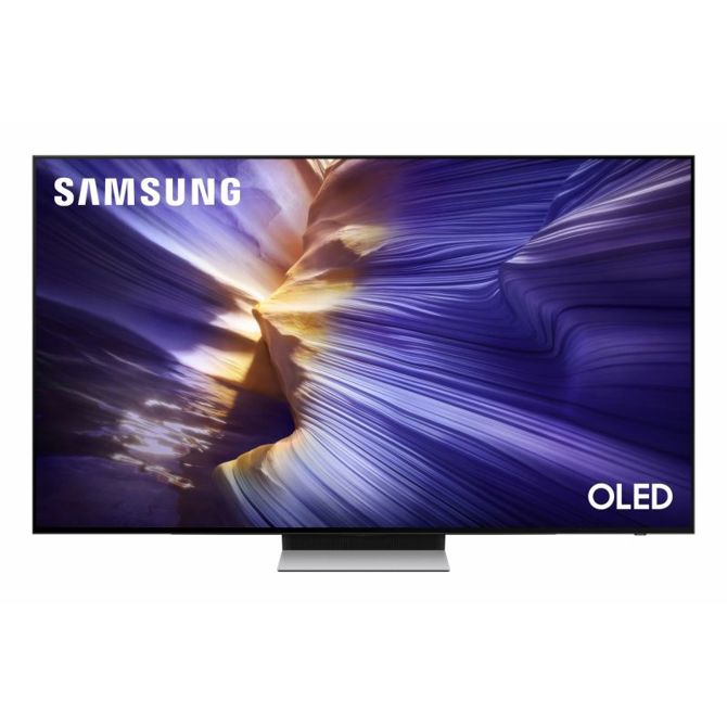 Televizor Samsung QE77S90FAEXXH, 194 cm (77), 4K UHD Quantum OLED, 144 Hz, NQ4 AI Gen3, Tizen, Dolby Atmos
