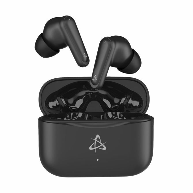 Slušalke SBox črne bluetooth z mikrofonom EB-TWS101