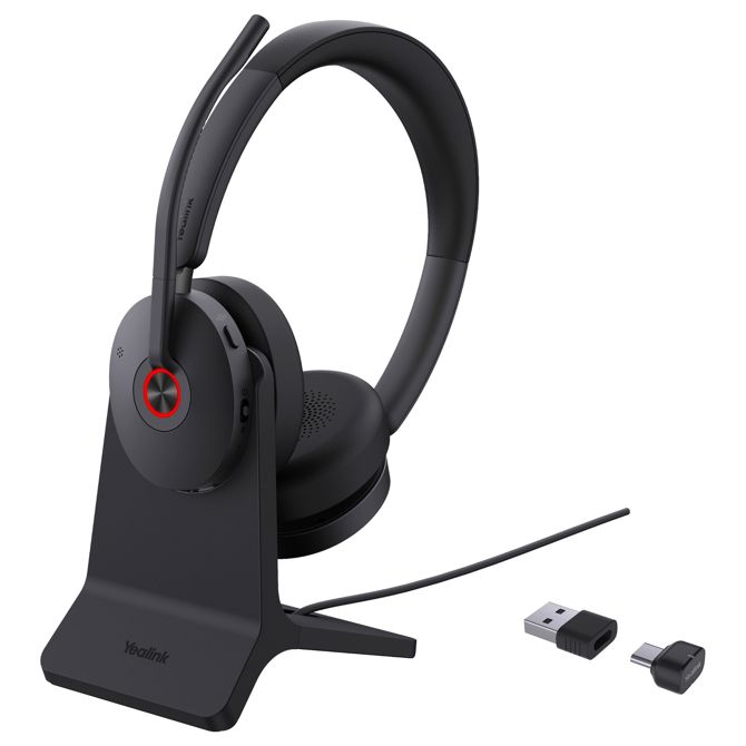 Bluetooth slušalka Yealink BH74 s stojalom UC USB-C/A