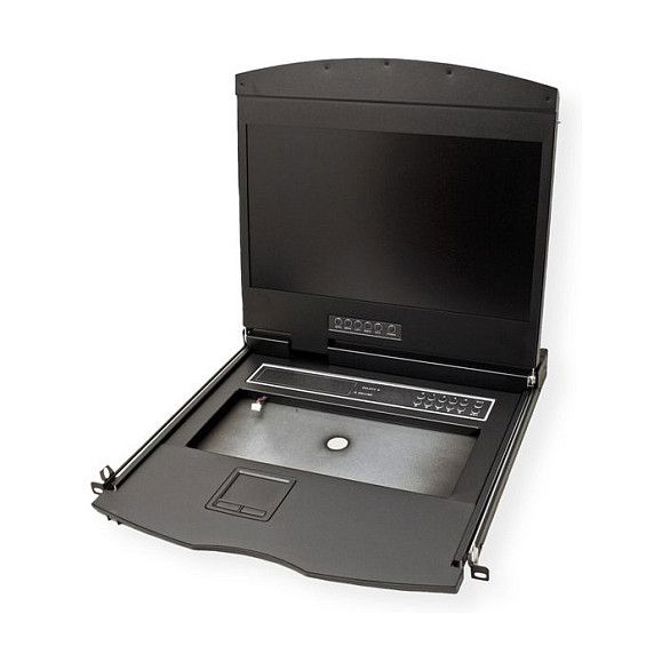 19-zonska KVM konzola, 48 cm (19") TFT (16:9), VGA, USB, postavitev za Združeno kraljestvo 4