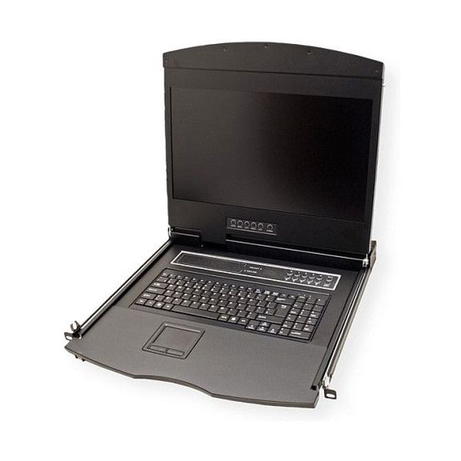 19-zonska KVM konzola, 48 cm (19") TFT (16:9), VGA, USB, postavitev za Združeno kraljestvo 5