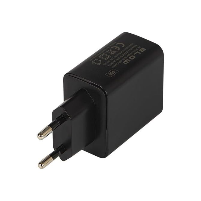 2x USB-C in 1x USB hitri polnilec 220V 40W 2