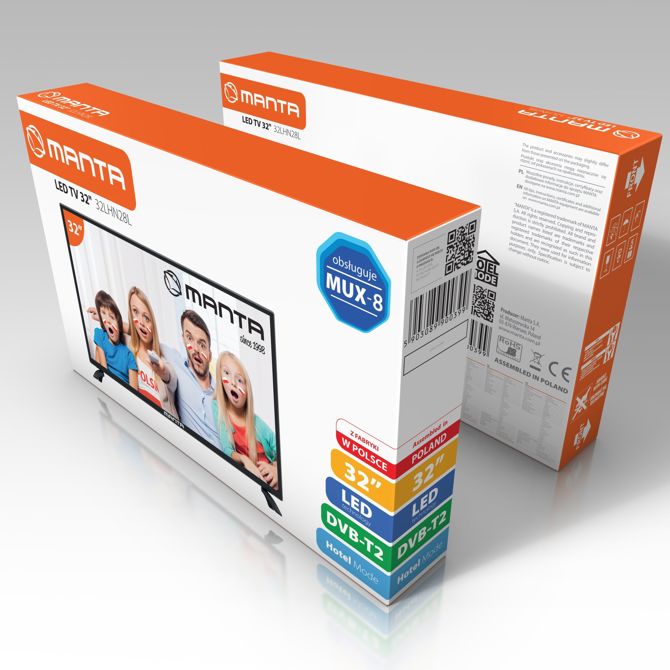 Televizor Manta 32LHN28L 81 cm (32'') HD TV 4