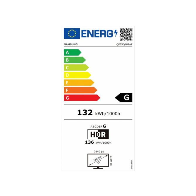 Televizor Samsung 65Q70TAT 165 cm (65) 4K UHD Smart QLED TV 6