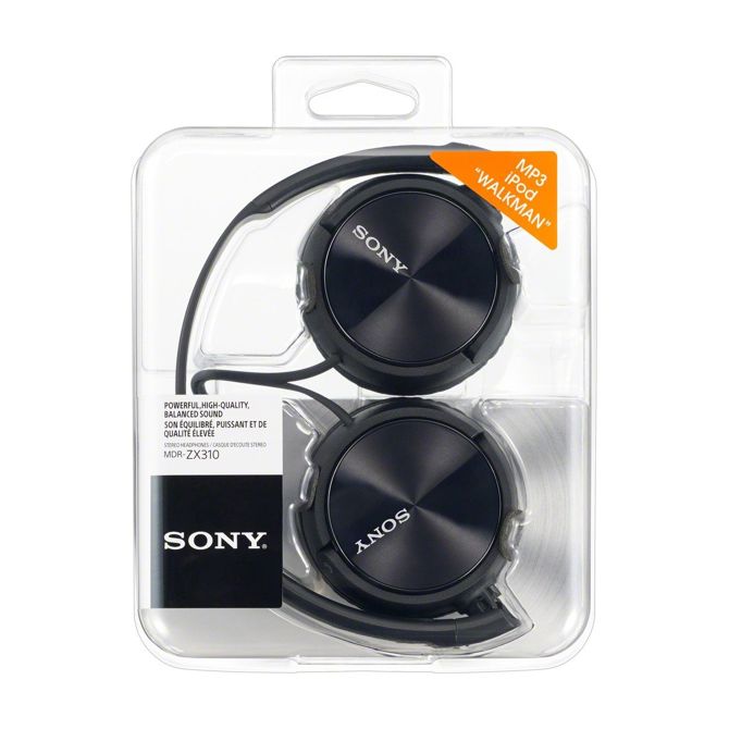 Slušalke Sony MDRZX310APB črne z mikrofonom 5