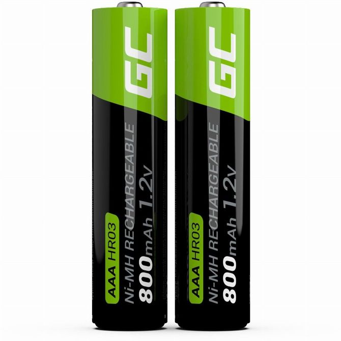 Green Cell Akku 2xAAA HR03 800mAh 2