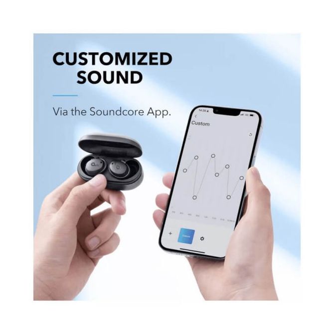 Brezžične slušalke Anker Soundcore Dot 3i, modre 5