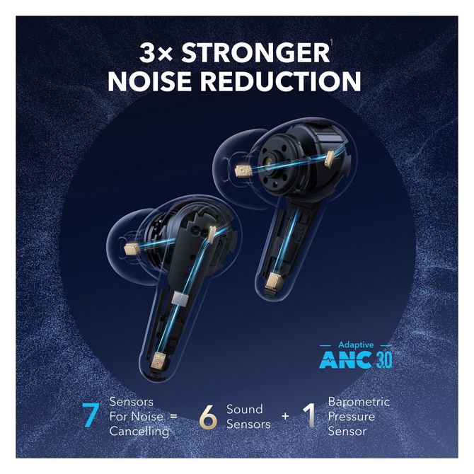 Slušalke Anker Soundcore Liberty 4 Pro črne barve 3