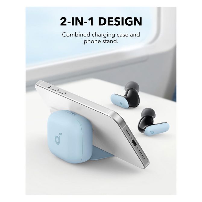 Brezžične slušalke Anker Soundcore P30i v2 modre barve 2
