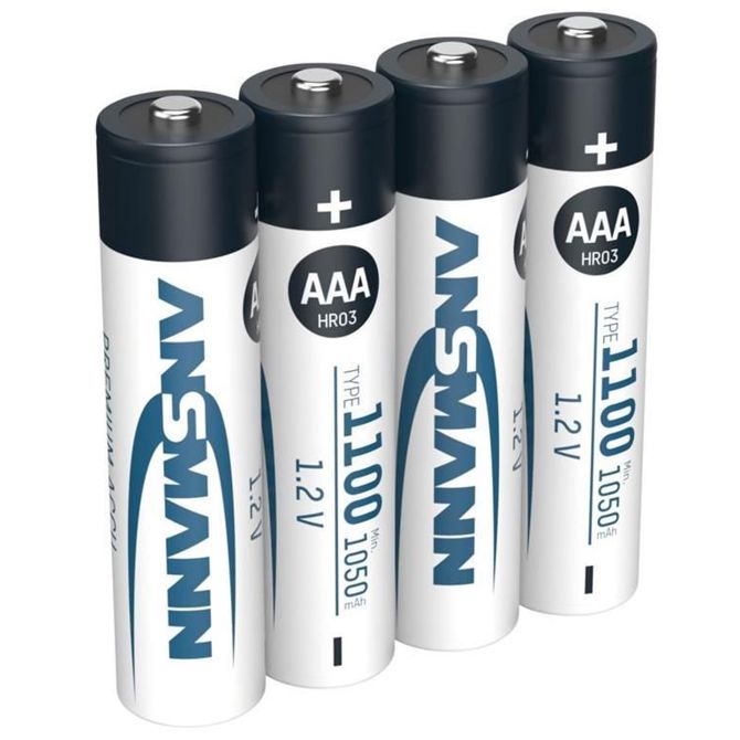 Ansmann Acu LR03 - AAA, 4x, NiMH Polnilna baterija 2