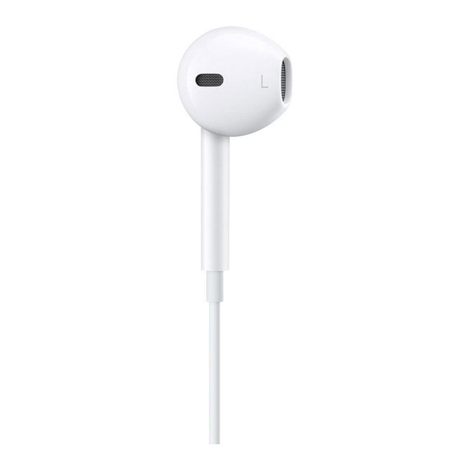 Slušalke Apple EarPods Lightning v ušesu, z mikrofonom, daljinskim upravljalnikom, bele, žične 3