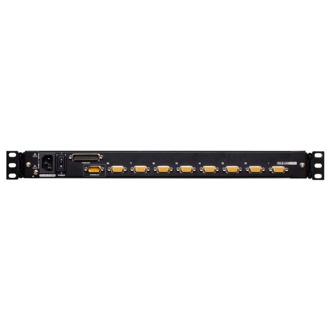 ATEN CL5708MW 43 cm široko LCD KVM stikalo, USB-PS/2, VGA, 8 vrat, CH-Layout 5
