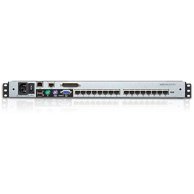 ATEN KL1516AiM KVM Over-IP stikalo 43 cm TFT VGA PS/2-USB ber Kat5 16 portov nemški 2