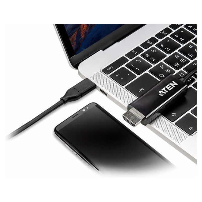 ATEN UC3238 USB-C na 4K HDMI kabel 2,7 m 3