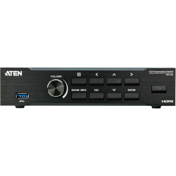 ATEN VP2120 brezšivno predstavitveno stikalo s štirimi načini prikaza 2