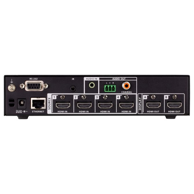 ATEN VP2420 4 x 2 True 4K predstavitveno matrično stikalo z več pogledi 3