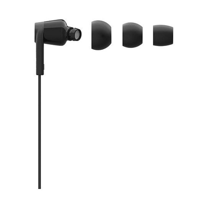 Ušesne slušalke Belkin Rockstar z USB-C priključkom, črne 3