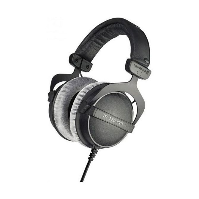 Beyerdynamic DT 770 PRO 80 Ohm Over-Ear-Slušalke-Slušalke-Črni 2