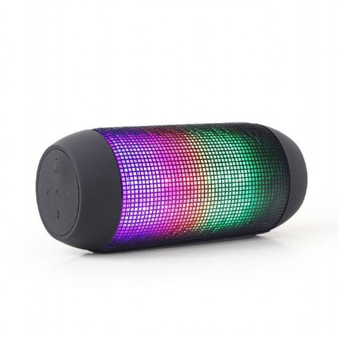Bluetooth zvočnik z led svetlobnim učinkom črn 3