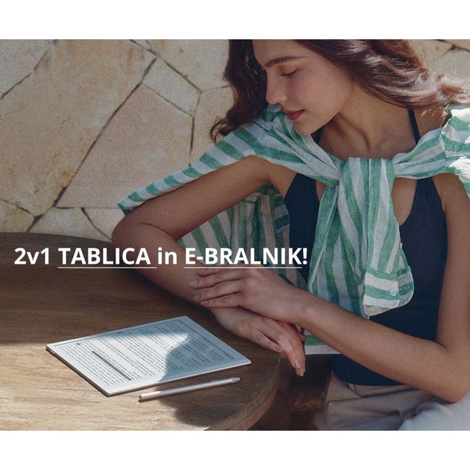 E-bralnik Boox Go 10.3 Gen II Lumi, 10.3 300ppi, Android 15, Front Light, 4GB+64GB, pisalo InkSense Plus, bel 2