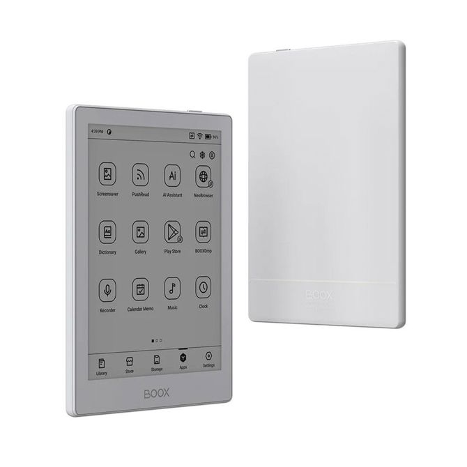 BOOX Go 6 e-bralnik / tablični računalnik, 6, Android, 2GB+32GB, WIFI, Bluetooth 5.0, USB Type-C, microSD, bel 4